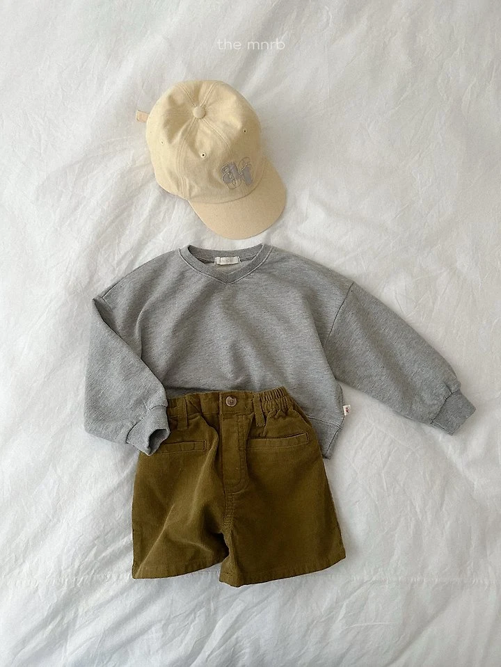 Mini Robe - Korean Baby Fashion - #babyfashion - Corduroy Shorts - 8