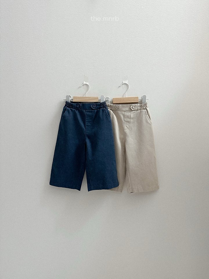 Mini Robe - Korean Baby Fashion - #babyfashion - Dyed Twill Pants