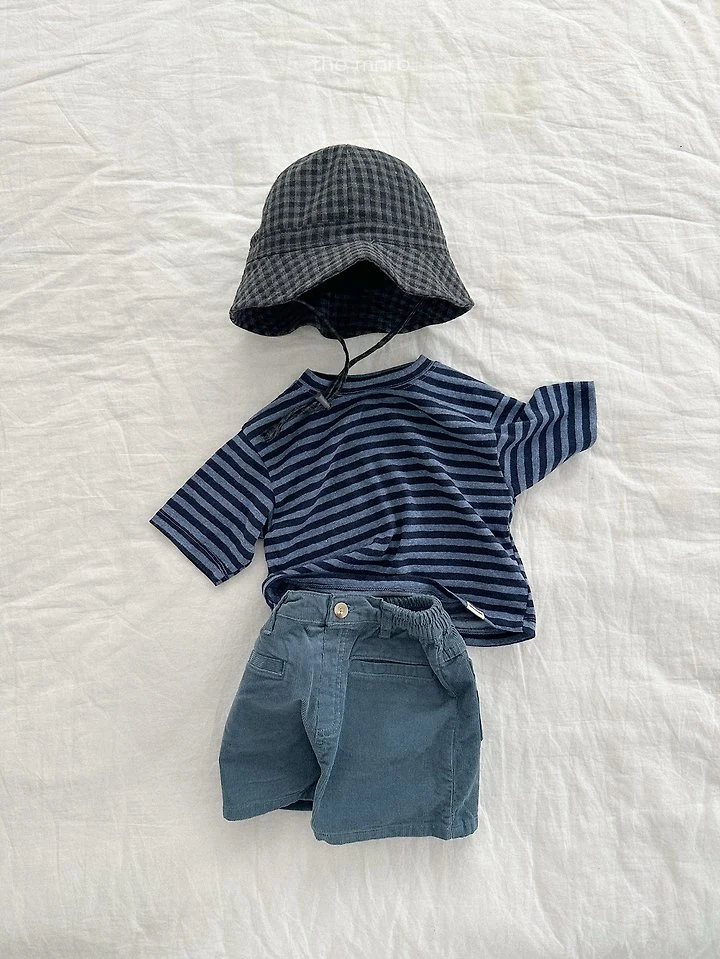 Mini Robe - Korean Baby Fashion - #babyfever - Corduroy Shorts - 9