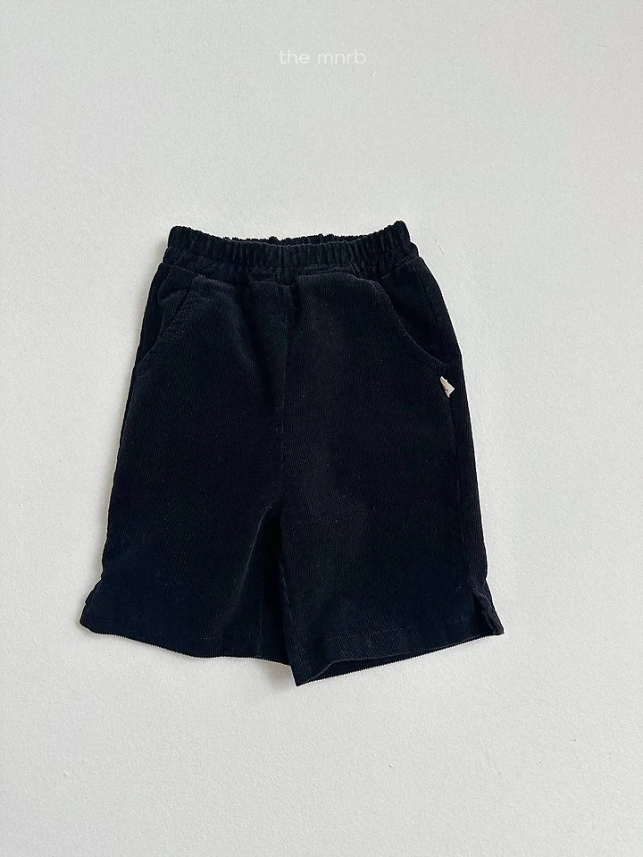 Mini Robe - Korean Baby Fashion - #babyfever - Corduroy Capri Pants - 7