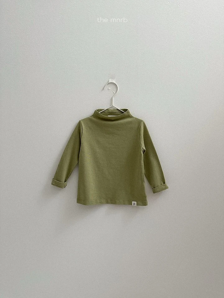 Mini Robe - Korean Baby Fashion - #babygirlfashion - Blossom Mock Neck Tee - 10