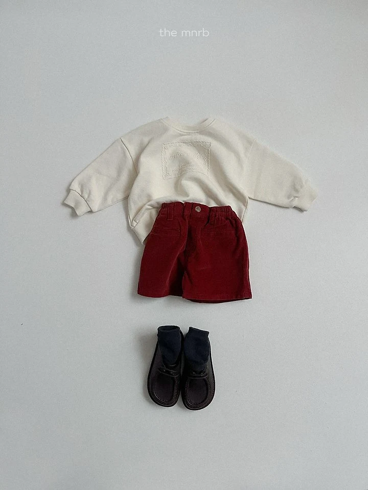 Mini Robe - Korean Baby Fashion - #babygirlfashion - Corduroy Shorts - 10