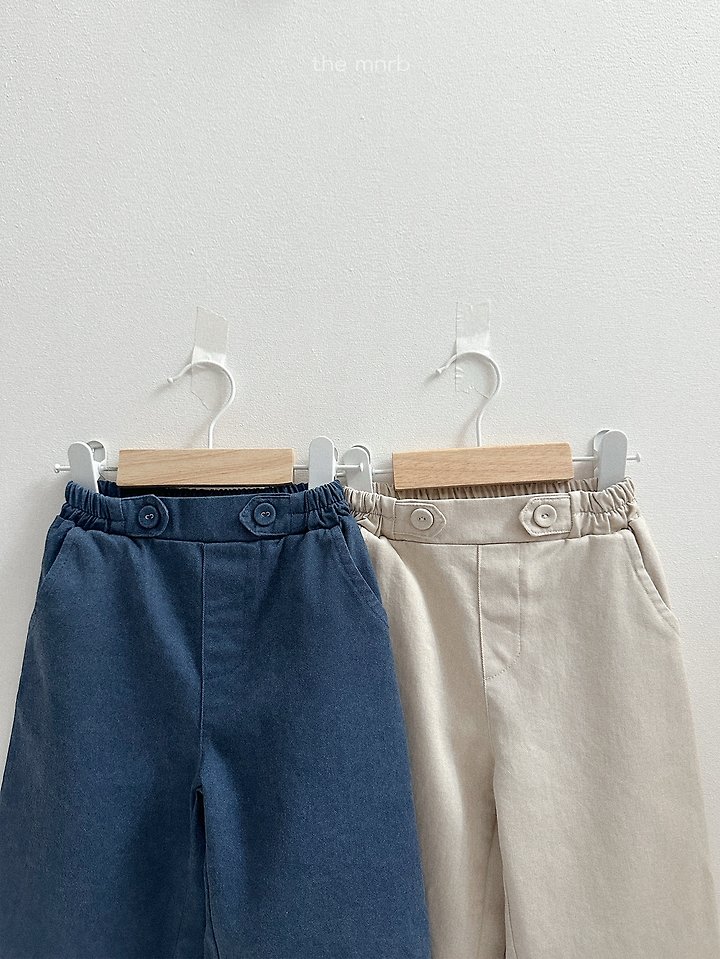 Mini Robe - Korean Baby Fashion - #babygirlfashion - Dyed Twill Pants - 3