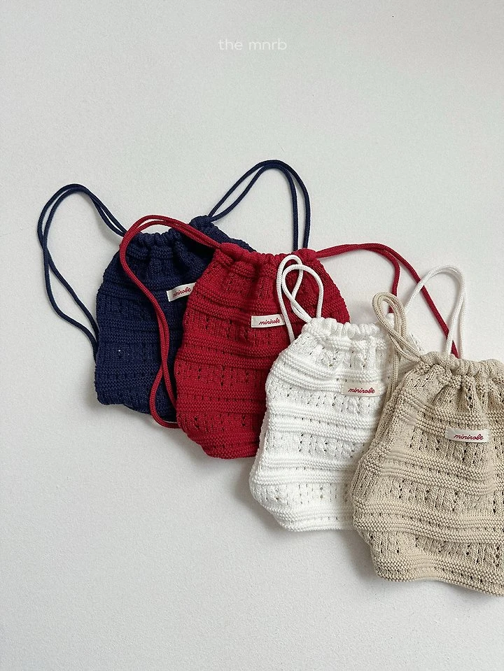 Mini Robe - Korean Baby Fashion - #babylifestyle - Crochet Knit Bag