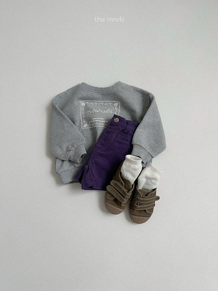 Mini Robe - Korean Baby Fashion - #babylifestyle - Corduroy Shorts - 11