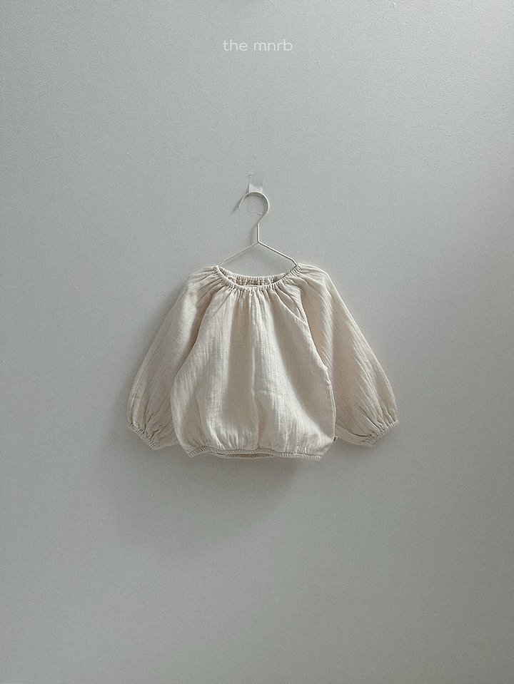 Mini Robe - Korean Baby Fashion - #babylifestyle - Balloon Blouse - 6