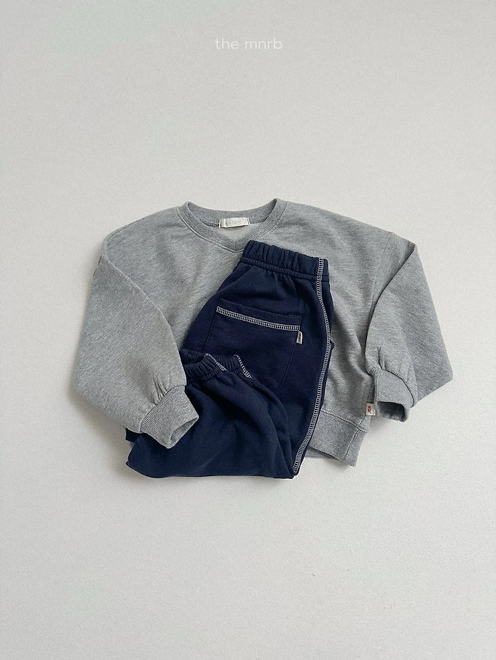 Mini Robe - Korean Baby Fashion - #babylifestyle - Low V-Neck Sweatshirt - 8