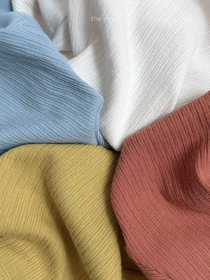 Mini Robe - Korean Baby Fashion - #babylifestyle - Critic Ribbed Tee - 6