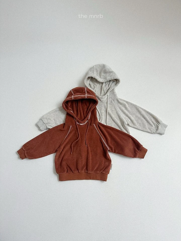 Mini Robe - Korean Baby Fashion - #babylifestyle - Winnie Terry Hoodie - 3