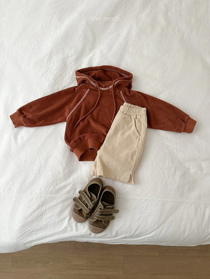 Mini Robe - Korean Baby Fashion - #babyoninstagram - Corduroy Capri Pants - 10