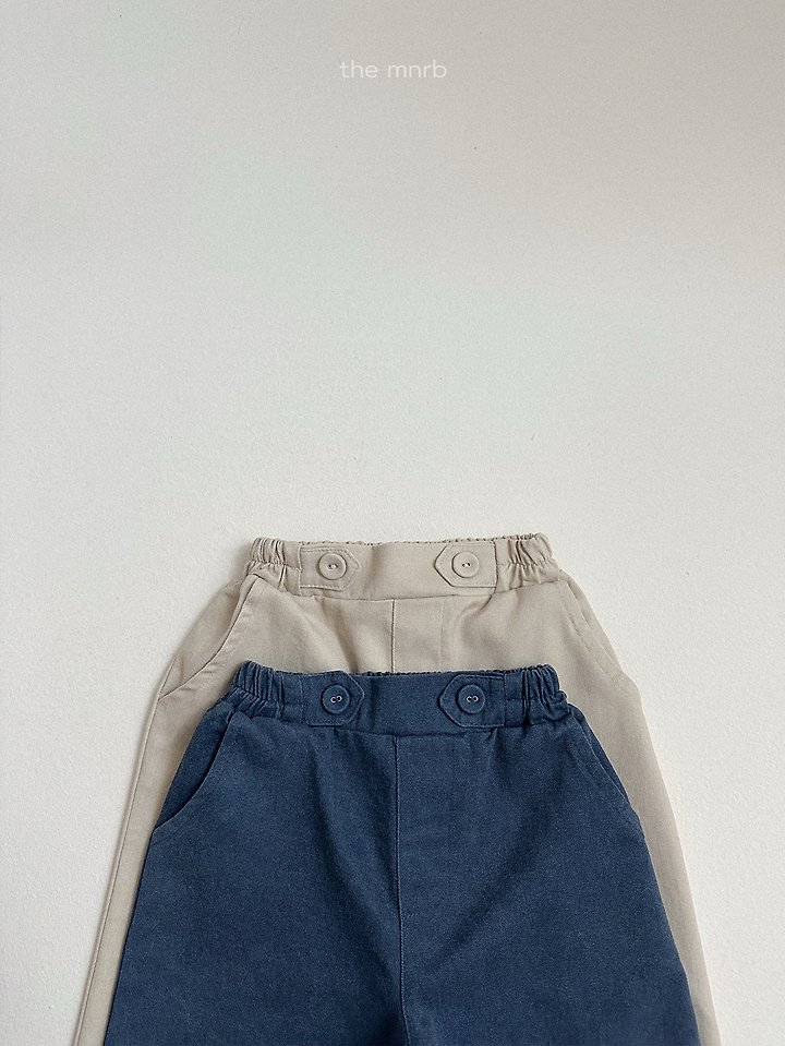 Mini Robe - Korean Baby Fashion - #babyoninstagram - Dyed Twill Pants - 5