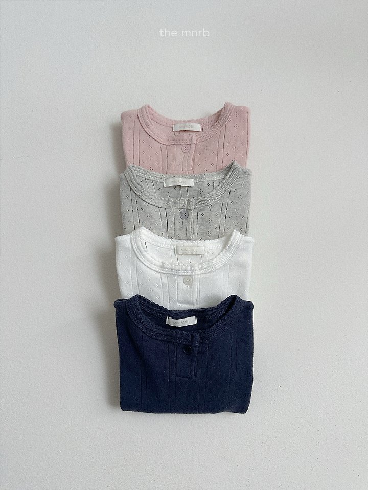 Mini Robe - Korean Baby Fashion - #babyootd - Keeley Henley Tee - 6