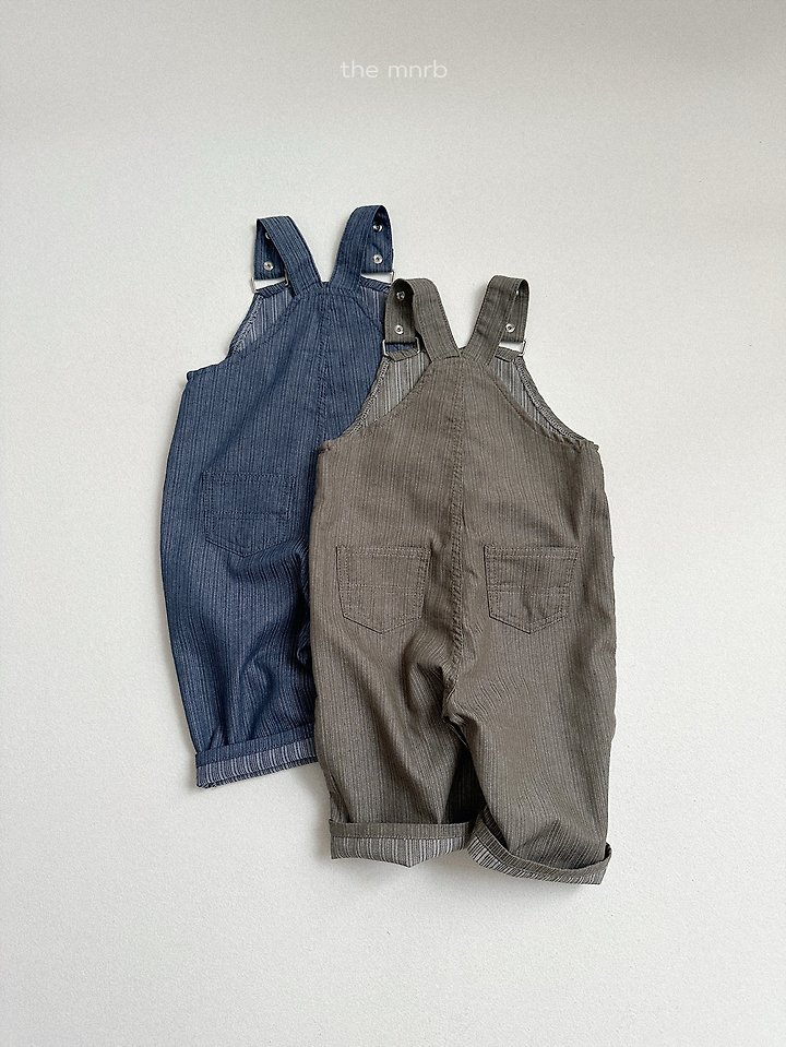 Mini Robe - Korean Baby Fashion - #babyoninstagram - Non-Fade Overalls - 4