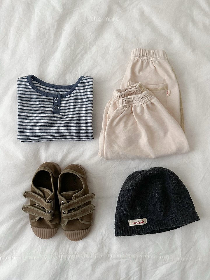 Mini Robe - Korean Baby Fashion - #babyootd - Heart Beanie - 12