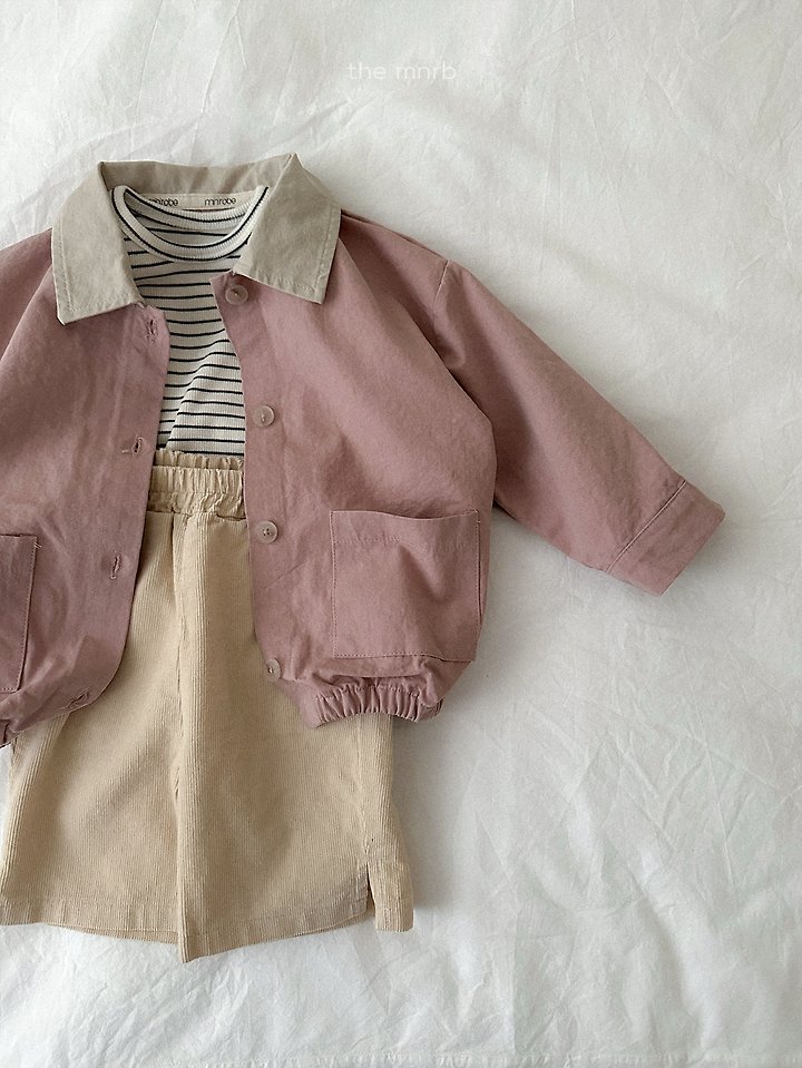 Mini Robe - Korean Baby Fashion - #babyootd - Round Stripe Long Sleeve Tee - 10