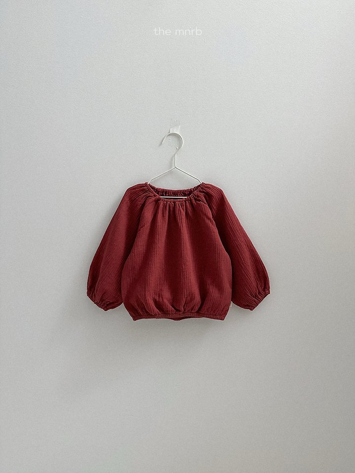 Mini Robe - Korean Baby Fashion - #babyootd - Balloon Blouse - 8
