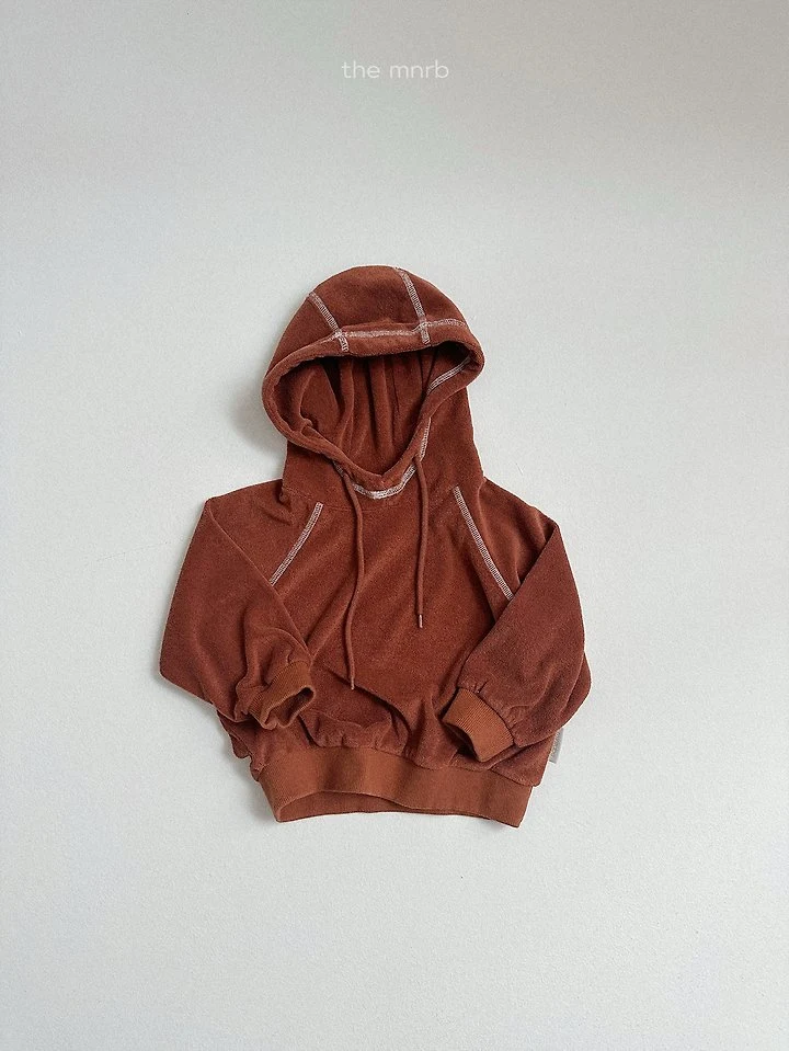 Mini Robe - Korean Baby Fashion - #babyootd - Winnie Terry Hoodie - 5