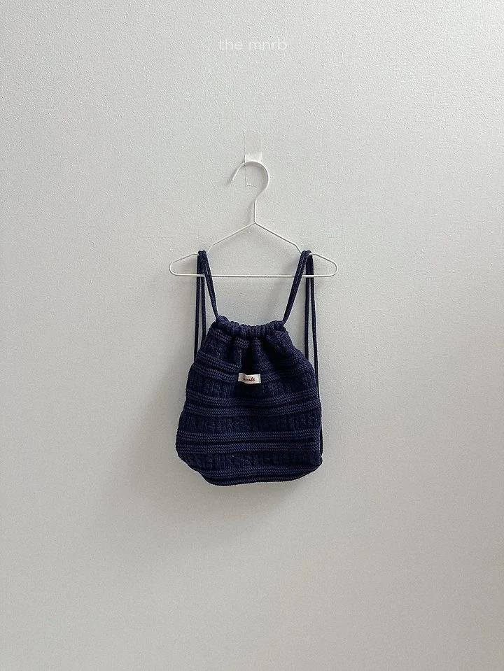 Mini Robe - Korean Baby Fashion - #babyootd - Crochet Knit Bag - 4