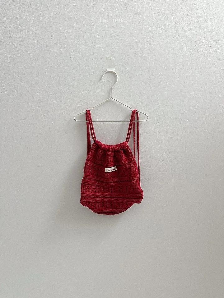 Mini Robe - Korean Baby Fashion - #babyoutfit - Crochet Knit Bag - 5