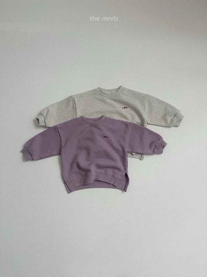 Mini Robe - Korean Baby Fashion - #babyoutfit - Asymmetric Sweatshirt - 4