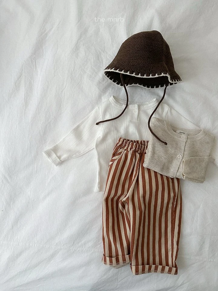 Mini Robe - Korean Baby Fashion - #babyoutfit - Kindo Pants - 12