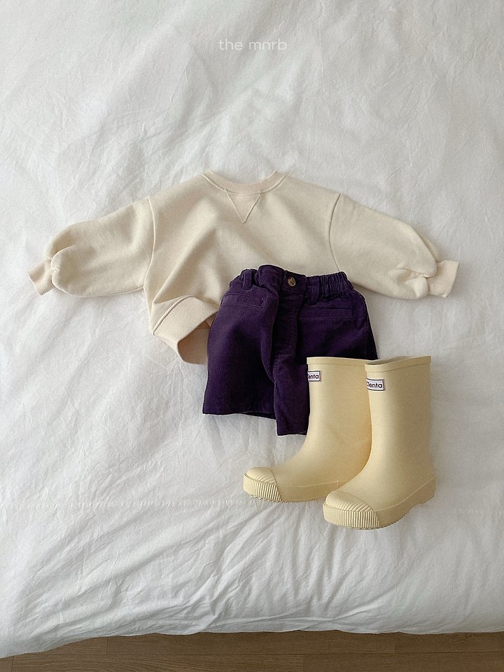 Mini Robe - Korean Baby Fashion - #babyoutfit - Bubble Sweatshirt - 9
