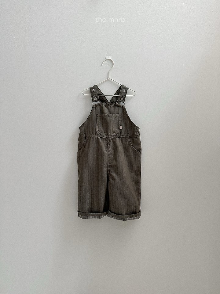 Mini Robe - Korean Baby Fashion - #babyoutfit - Non-Fade Overalls - 5
