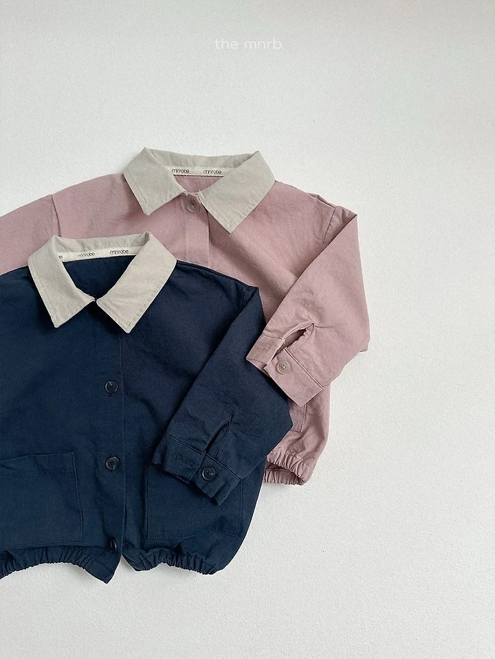 Mini Robe - Korean Baby Fashion - #babyoutfit - Balloon Work Jacket - 3