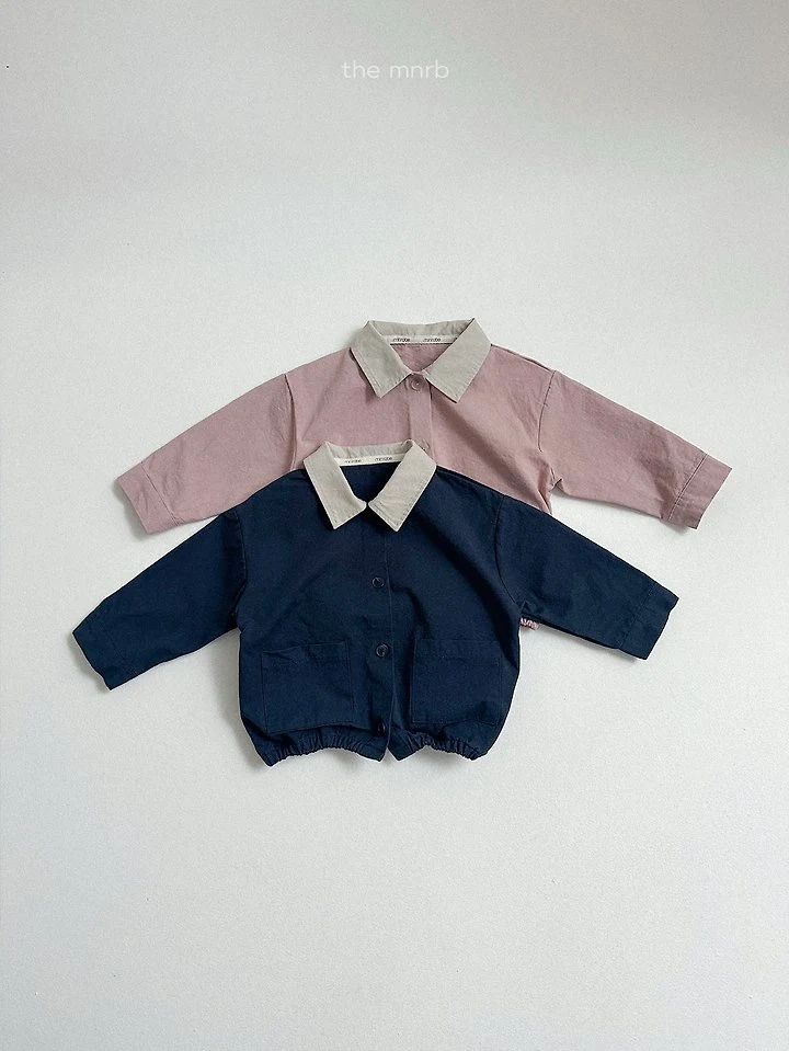 Mini Robe - Korean Baby Fashion - #babyoutfit - Balloon Work Jacket - 4