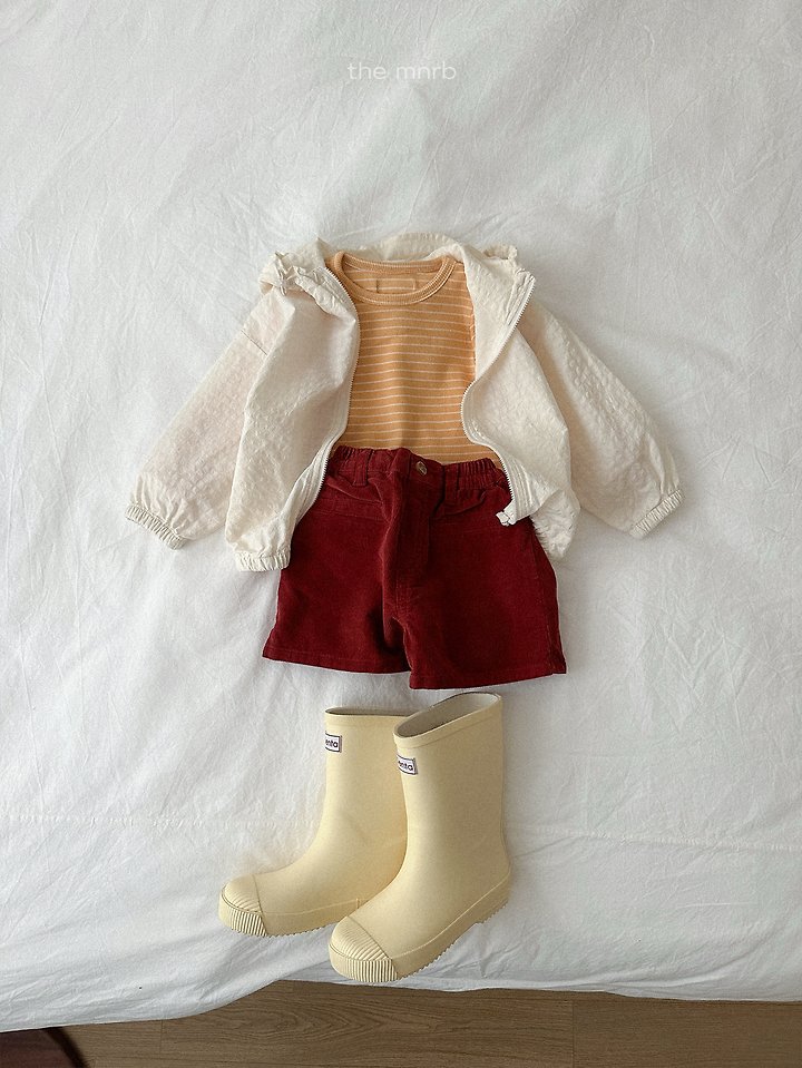 Mini Robe - Korean Baby Fashion - #babyoutfit - Round Stripe Long Sleeve Tee - 12