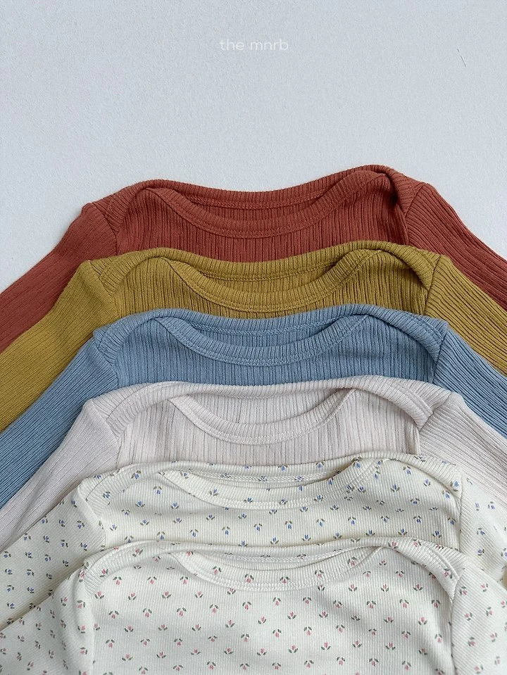 Mini Robe - Korean Baby Fashion - #babyoutfit - From Ribbed Tee - 10