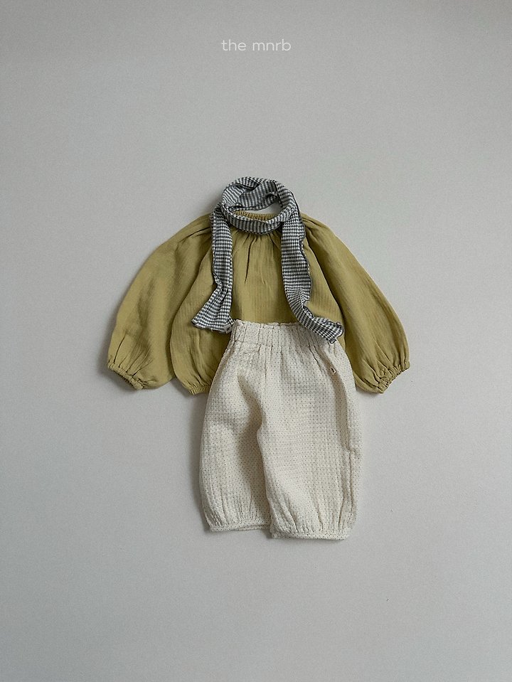 Mini Robe - Korean Baby Fashion - #babyoutfit - Balloon Blouse - 10