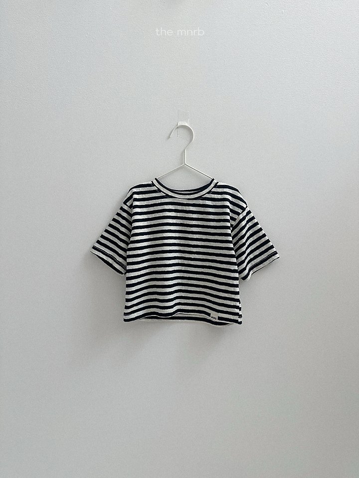 Mini Robe - Korean Baby Fashion - #babyoutfit - Cozy Stripe Tee - 6