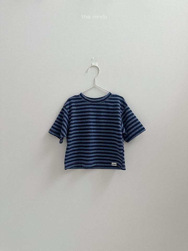 Mini Robe - Korean Baby Fashion - #babyoutfit - Cozy Stripe Tee - 7