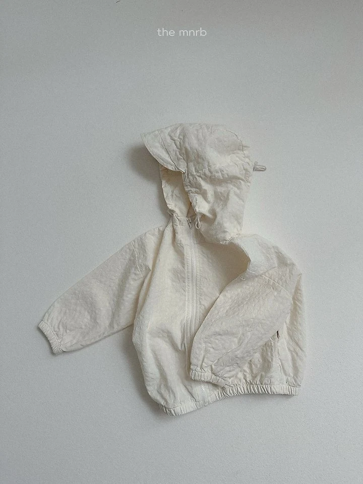 Mini Robe - Korean Baby Fashion - #babyoutfit - String Hooded Jumper - 5