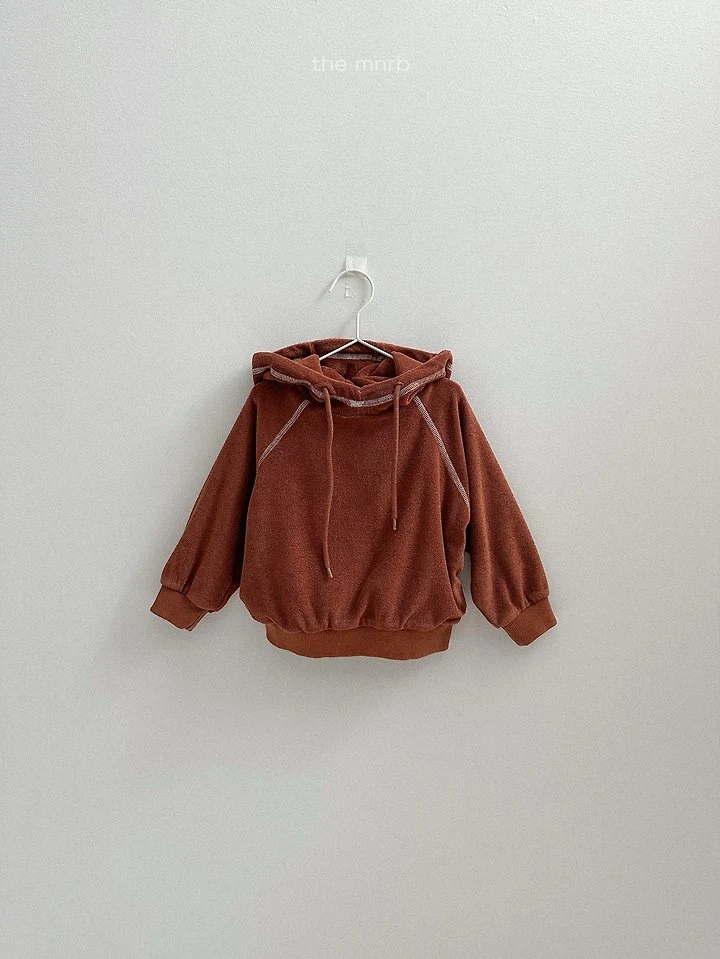 Mini Robe - Korean Baby Fashion - #babyoutfit - Winnie Terry Hoodie - 7