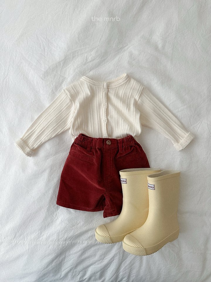 Mini Robe - Korean Baby Fashion - #babywear - Eyelet Cardigan - 10