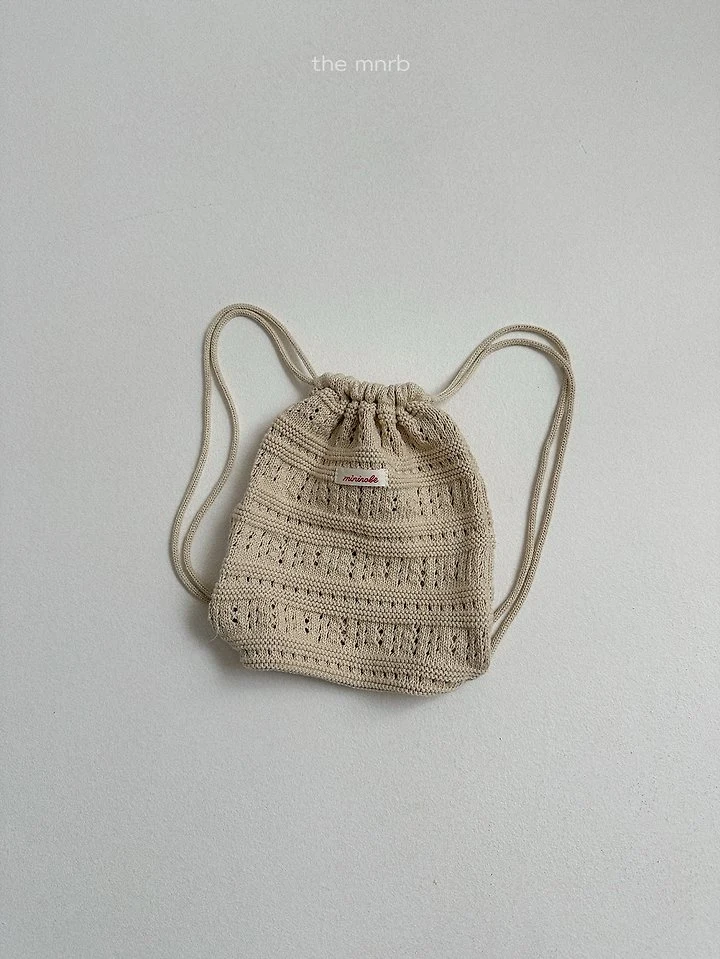 Mini Robe - Korean Baby Fashion - #onlinebabyboutique - Crochet Knit Bag - 7