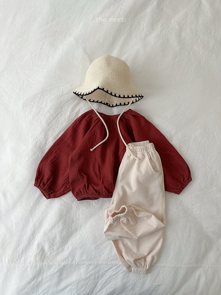 Mini Robe - Korean Baby Fashion - #onlinebabyboutique - Balloon Blouse - 12