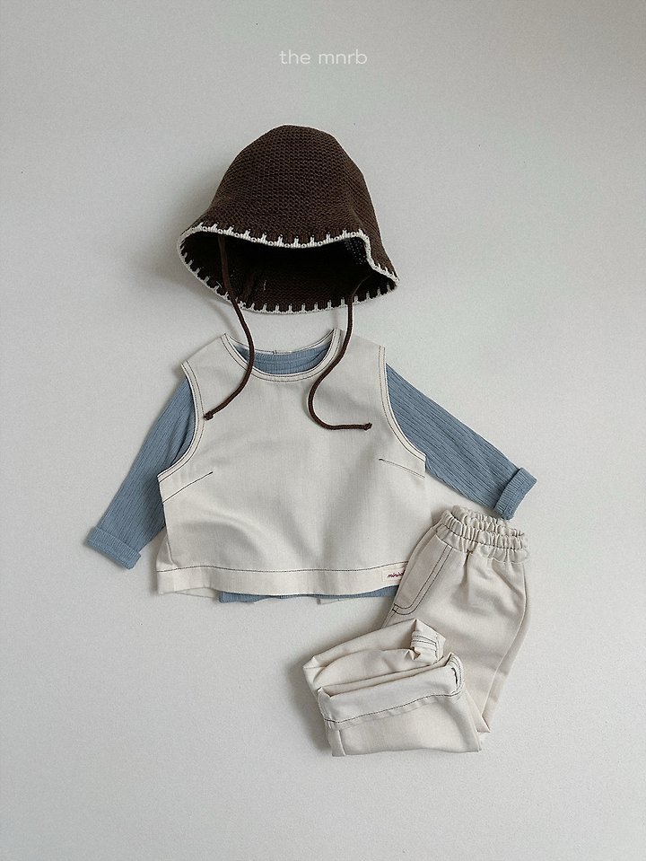 Mini Robe - Korean Baby Fashion - #onlinebabyboutique - Critic Ribbed Tee - 12