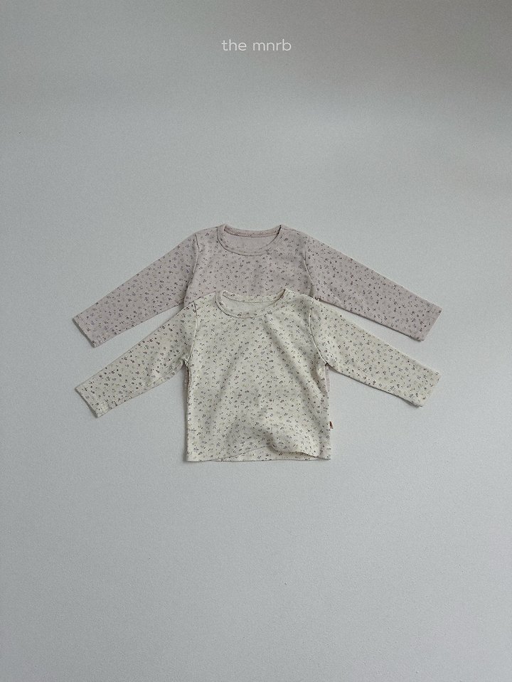 Mini Robe - Korean Baby Fashion - #onlinebabyboutique - Cotton Eyelet Long Sleeve Tee - 8