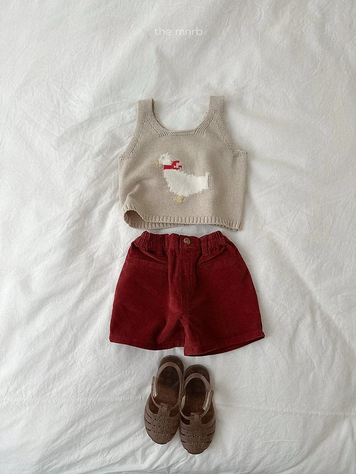 Mini Robe - Korean Baby Fashion - #onlinebabyshop - Duck Vest - 9