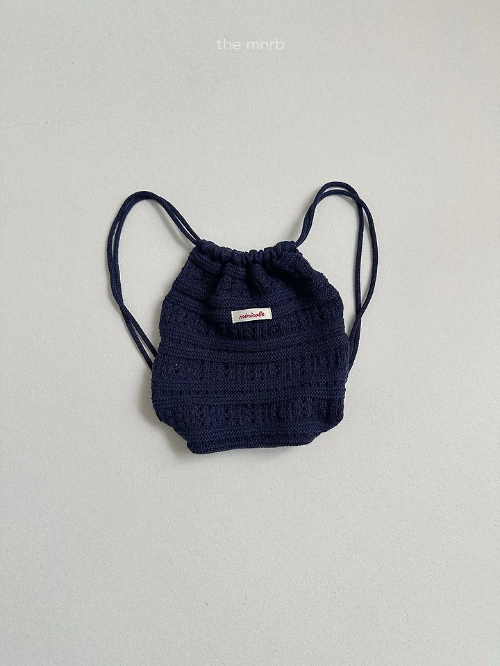 Mini Robe - Korean Baby Fashion - #onlinebabyshop - Crochet Knit Bag - 8