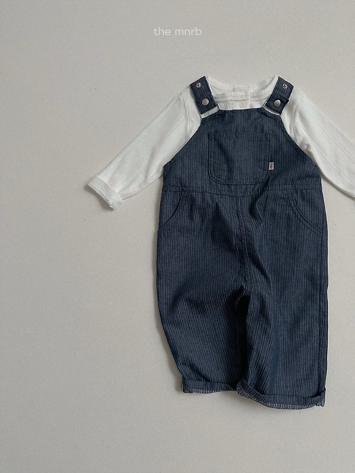 Mini Robe - Korean Baby Fashion - #onlinebabyshop - Non-Fade Overalls - 9