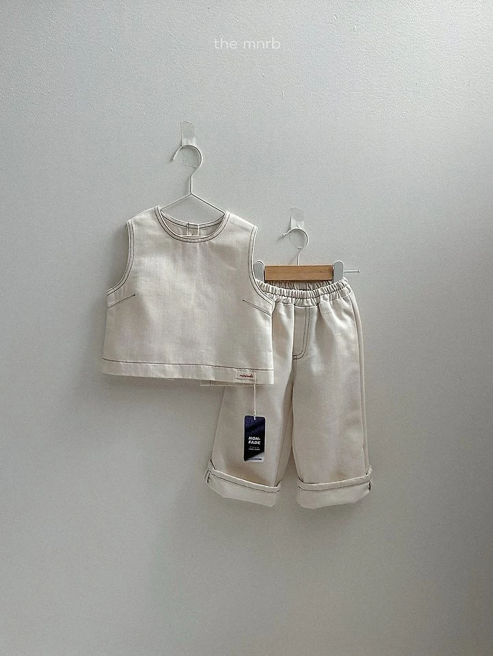 Mini Robe - Korean Baby Fashion - #onlinebabyshop - Non-Fade Vest - 6