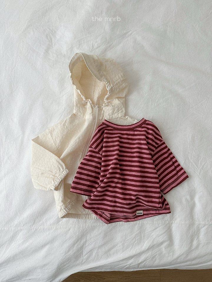 Mini Robe - Korean Baby Fashion - #smilingbaby - Cozy Stripe Tee - 11