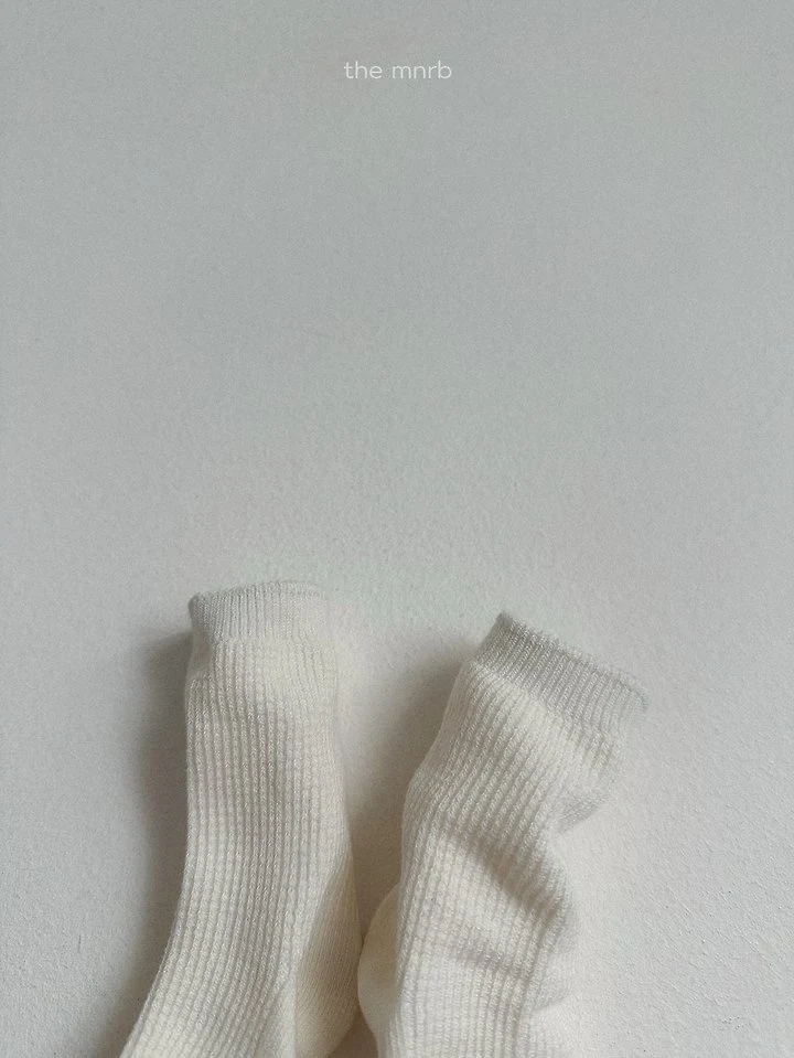 Mini Robe - Korean Baby Fashion - #smilingbaby - Basic Waffle Socks - 9