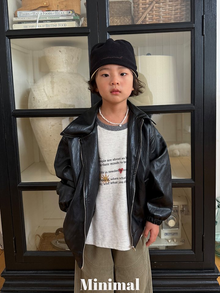 Minimal - Korean Children Fashion - #Kfashion4kids - Printed Raglan Tee - 9