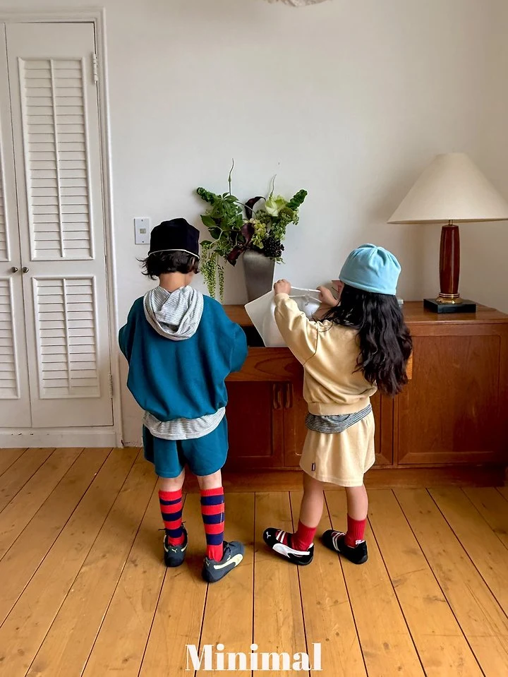 Minimal - Korean Children Fashion - #Kfashion4kids - Stripe Hoodie - 8