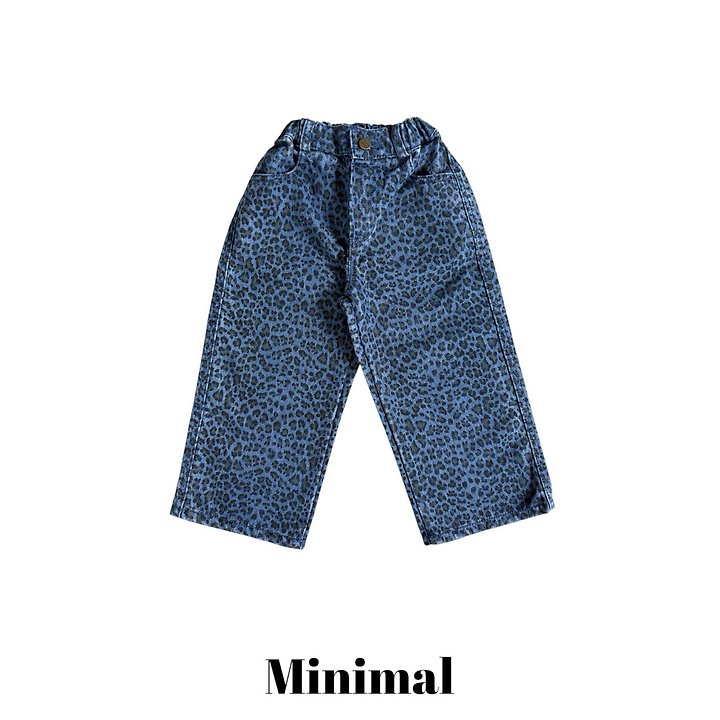 Minimal - Korean Children Fashion - #childofig - Leopard Standard Denim